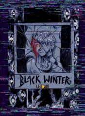 black winter : The chandelier is black